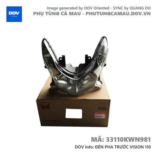 ĐÈN PHA TRƯỚC VISION 110 — 33110KWN981