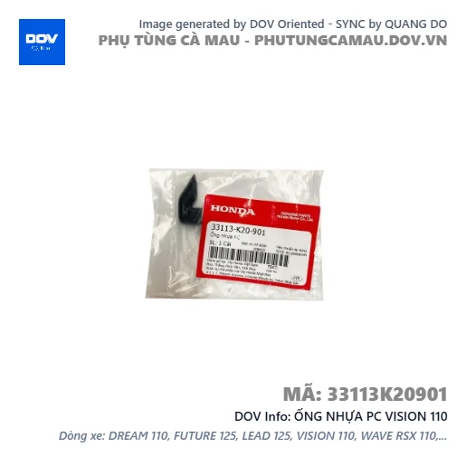 ỐNG NHỰA PC VISION 110 — 33113K20901