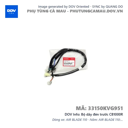 Bộ dây đèn trước CB1000R — 33150KVG951