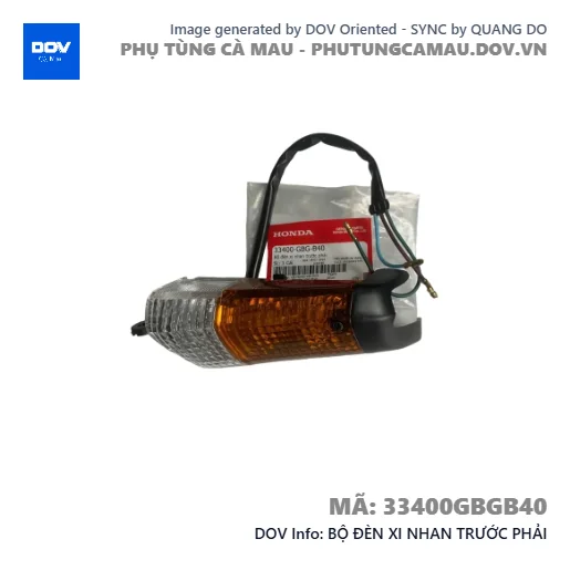 BỘ ĐÈN XI NHAN TRƯỚC PHẢI  — 33400GBGB40