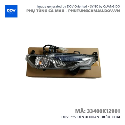 ĐÈN XI NHAN TRƯỚC PHẢI  — 33400K12901
