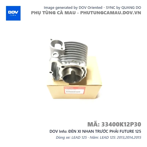ĐÈN XI NHAN TRƯỚC PHẢI FUTURE 125 — 33400K12P30