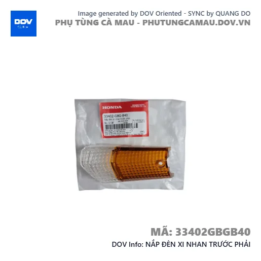NẮP ĐÈN XI NHAN TRƯỚC PHẢI  — 33402GBGB40
