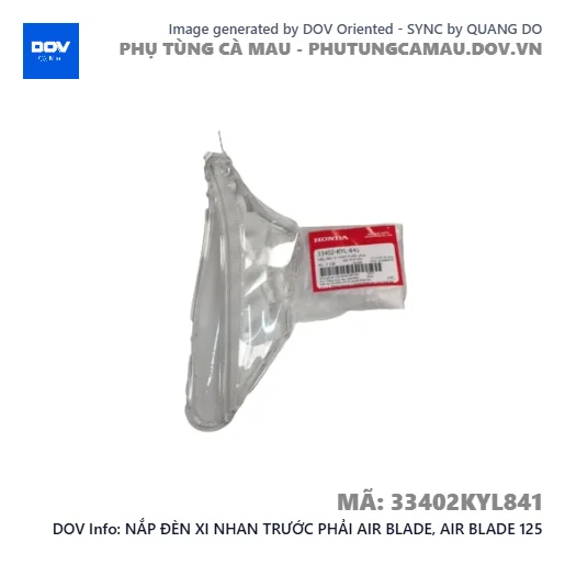 NẮP ĐÈN XI NHAN TRƯỚC PHẢI AIR BLADE, AIR BLADE 125 — 33402KYL841