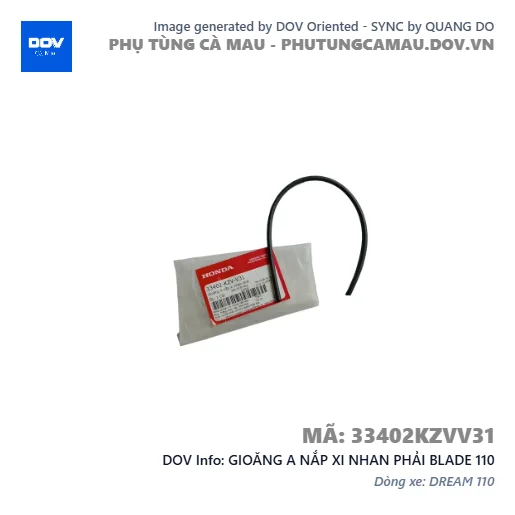 GIOĂNG A NẮP XI NHAN PHẢI BLADE 110 — 33402KZVV31
