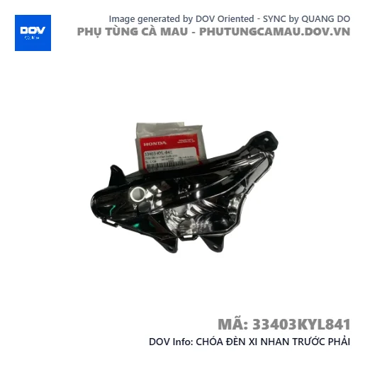 CHÓA ĐÈN XI NHAN TRƯỚC PHẢI  — 33403KYL841