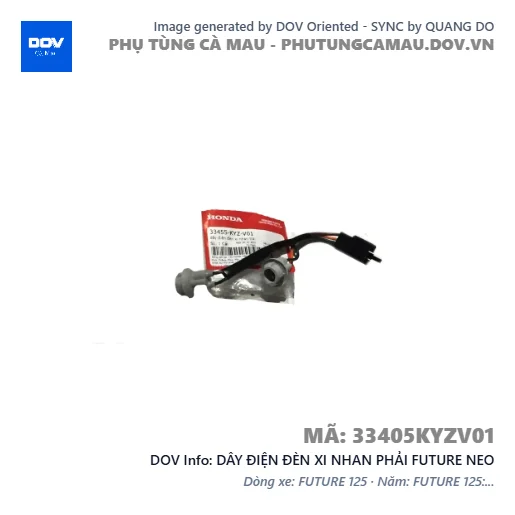 DÂY ĐIỆN ĐÈN XI NHAN PHẢI FUTURE NEO — 33405KYZV01
