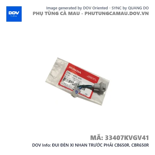 ĐUI ĐÈN XI NHAN TRƯỚC PHẢI CB650R, CBR650R — 33407KVGV41