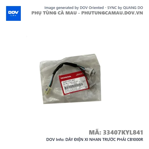 DÂY ĐIỆN XI NHAN TRƯỚC PHẢI CB1000R — 33407KYL841