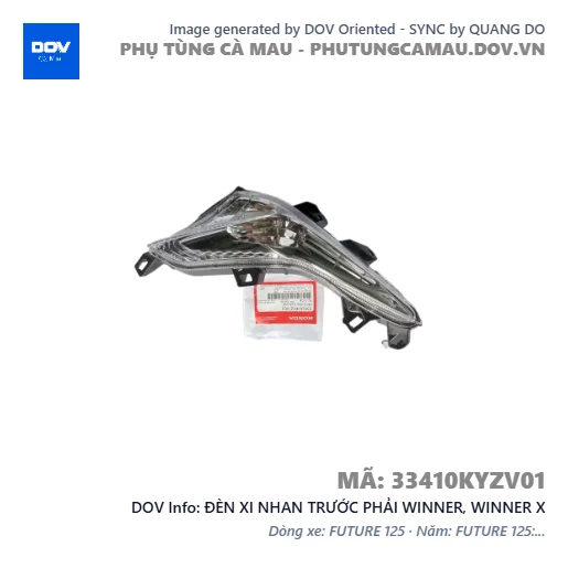 ĐÈN XI NHAN TRƯỚC PHẢI WINNER, WINNER X — 33410KYZV01