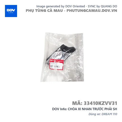 CHÓA XI NHAN TRƯỚC PHẢI SH — 33410KZVV31