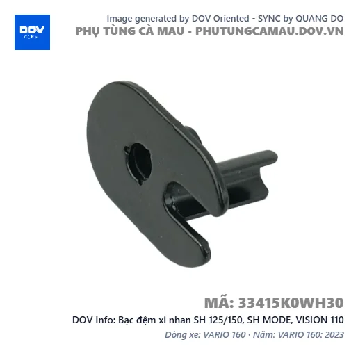 Bạc đệm xi nhan SH 125/150, SH MODE, VISION 110 — 33415K0WH30