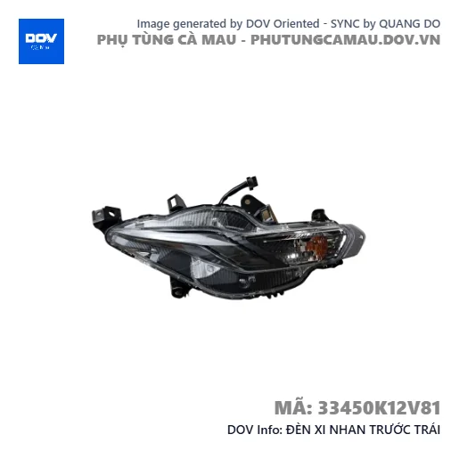 ĐÈN XI NHAN TRƯỚC TRÁI  — 33450K12V81