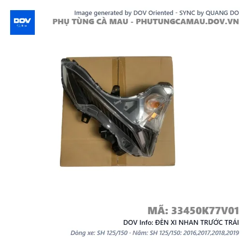 ĐÈN XI NHAN TRƯỚC TRÁI  — 33450K77V01