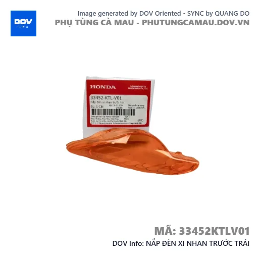 NẮP ĐÈN XI NHAN TRƯỚC TRÁI — 33452KTLV01
