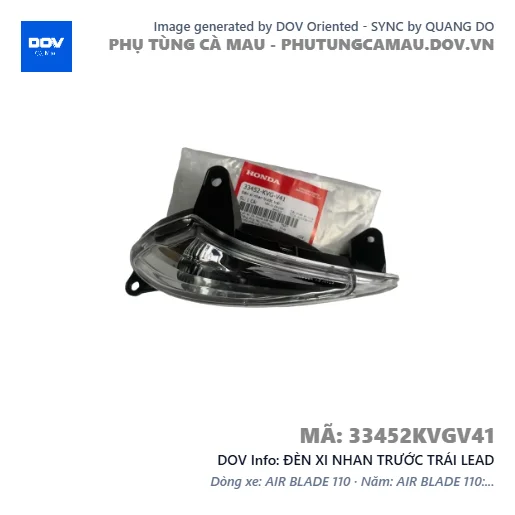 ĐÈN XI NHAN TRƯỚC TRÁI LEAD — 33452KVGV41