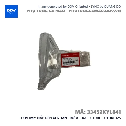 NẮP ĐÈN XI NHAN TRƯỚC TRÁI FUTURE, FUTURE 125 — 33452KYL841