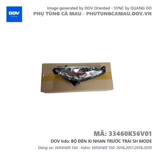 BỘ ĐÈN XI NHAN TRƯỚC TRÁI SH MODE — 33460K56V01