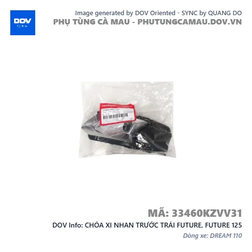 CHÓA XI NHAN TRƯỚC TRÁI FUTURE, FUTURE 125 — 33460KZVV31