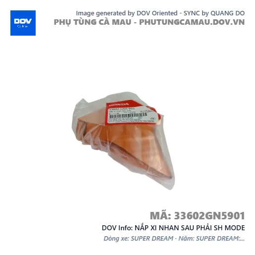 NẮP XI NHAN SAU PHẢI SH MODE — 33602GN5901