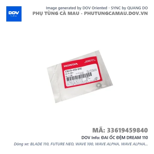 ĐAI ỐC ĐỆM DREAM 110 — 33619459840