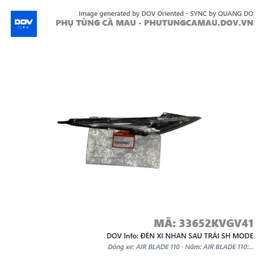 ĐÈN XI NHAN SAU TRÁI SH MODE — 33652KVGV41