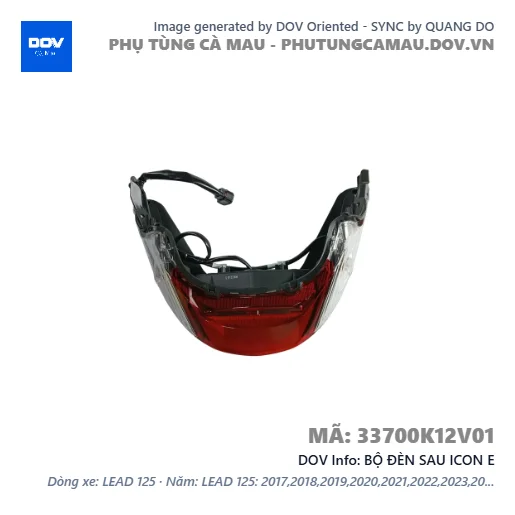 BỘ ĐÈN SAU ICON E — 33700K12V01