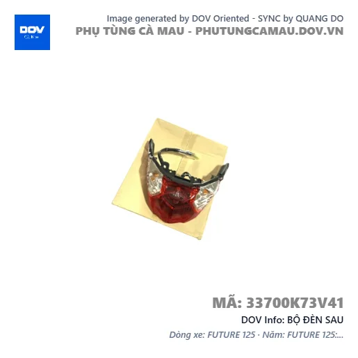 BỘ ĐÈN SAU  — 33700K73V41