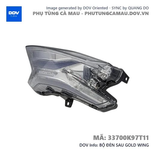 BỘ ĐÈN SAU GOLD WING — 33700K97T11