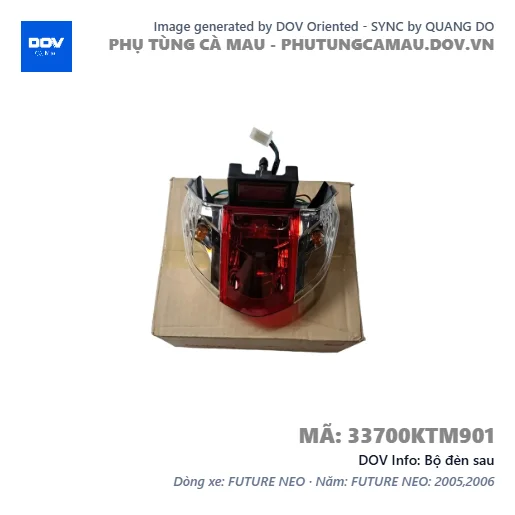 Bộ đèn sau — 33700KTM901