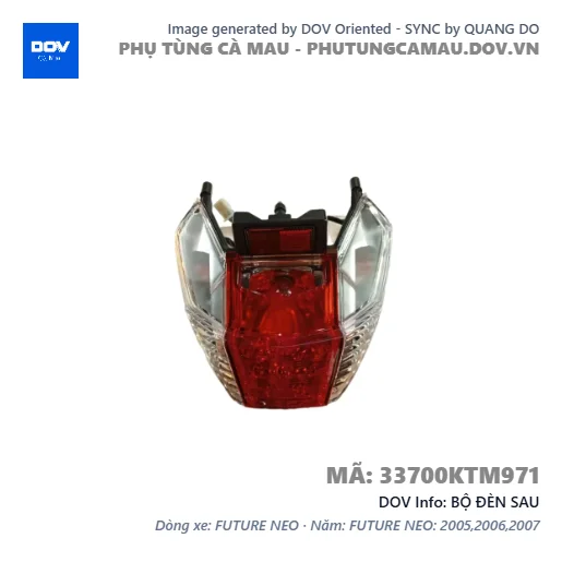 BỘ ĐÈN SAU  — 33700KTM971