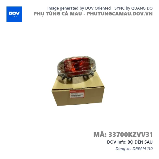 BỘ ĐÈN SAU — 33700KZVV31