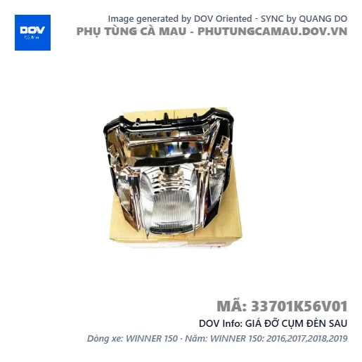 GIÁ ĐỠ CỤM ĐÈN SAU  — 33701K56V01