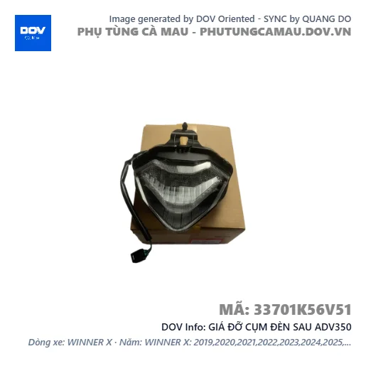 GIÁ ĐỠ CỤM ĐÈN SAU ADV350 — 33701K56V51