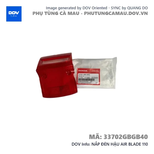 NẮP ĐÈN HẬU AIR BLADE 110 — 33702GBGB40