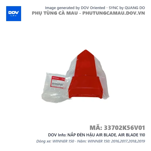 NẮP ĐÈN HẬU AIR BLADE, AIR BLADE 110 — 33702K56V01