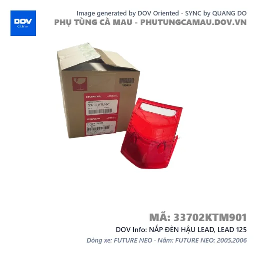 NẮP ĐÈN HẬU LEAD, LEAD 125 — 33702KTM901