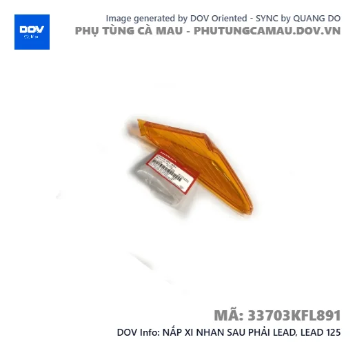 NẮP XI NHAN SAU PHẢI LEAD, LEAD 125 — 33703KFL891