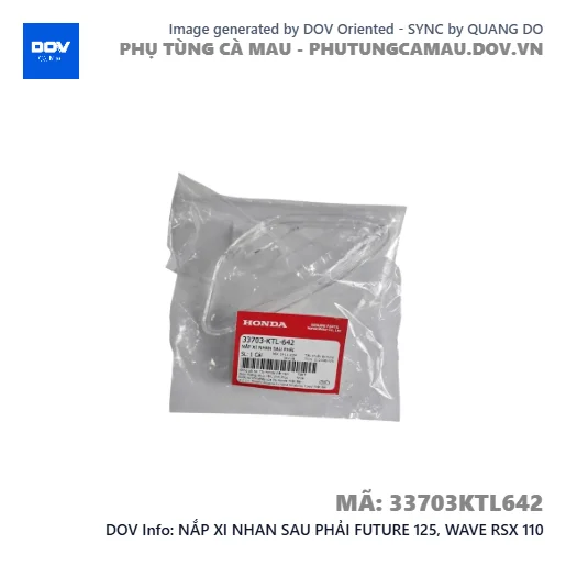 NẮP XI NHAN SAU PHẢI FUTURE 125, WAVE RSX 110 — 33703KTL642