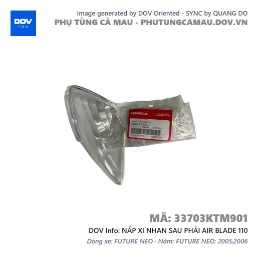 NẮP XI NHAN SAU PHẢI AIR BLADE 110 — 33703KTM901