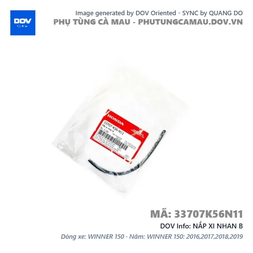 NẮP XI NHAN B  — 33707K56N11