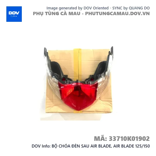 BỘ CHÓA ĐÈN SAU AIR BLADE, AIR BLADE 125/150 — 33710K01902