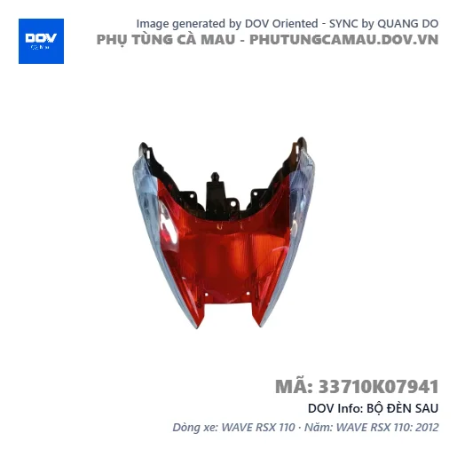 BỘ ĐÈN SAU  — 33710K07941
