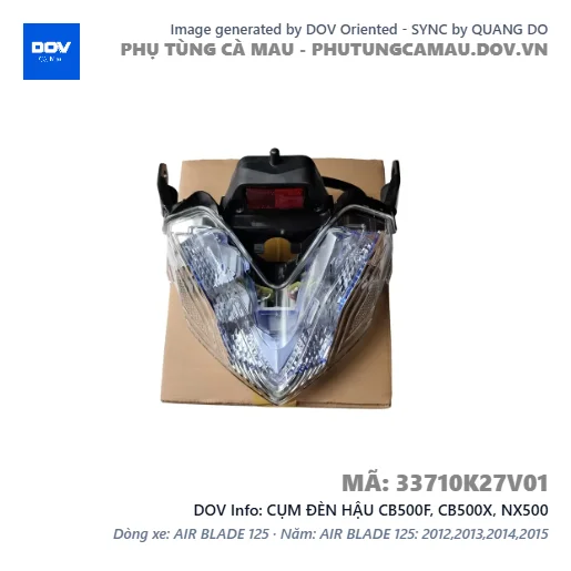 CỤM ĐÈN HẬU CB500F, CB500X, NX500 — 33710K27V01