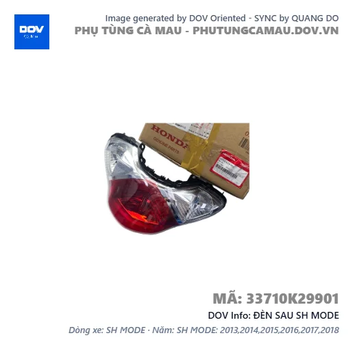 ĐÈN SAU SH MODE — 33710K29901