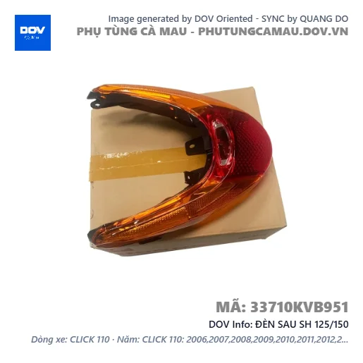 ĐÈN SAU SH 125/150 — 33710KVB951