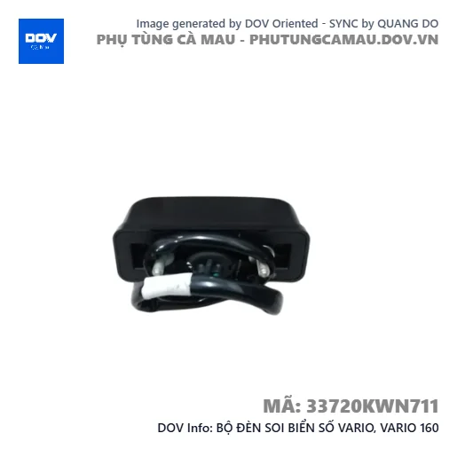 BỘ ĐÈN SOI BIỂN SỐ VARIO, VARIO 160 — 33720KWN711