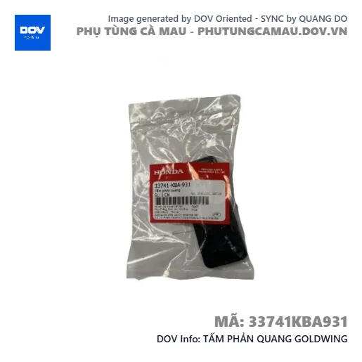 TẤM PHẢN QUANG GOLDWING — 33741KBA931