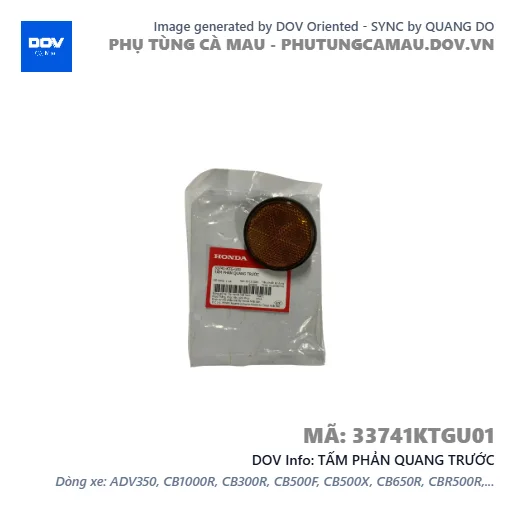 TẤM PHẢN QUANG TRƯỚC  — 33741KTGU01