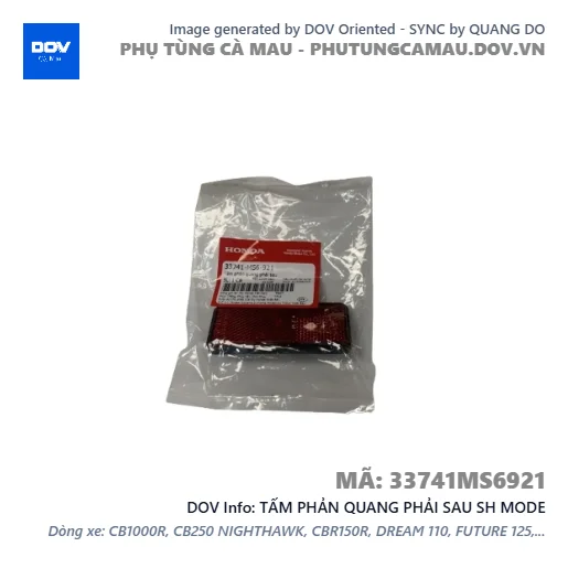 TẤM PHẢN QUANG PHẢI SAU SH MODE — 33741MS6921